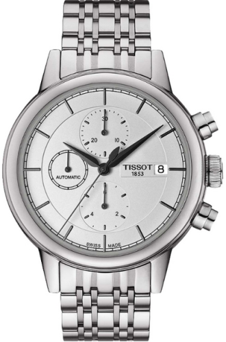 Tissot Carson Automatic Chronograph 42.3 Stainless Steel / Silver / Bracelet